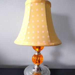 Small polka dot desk lamp